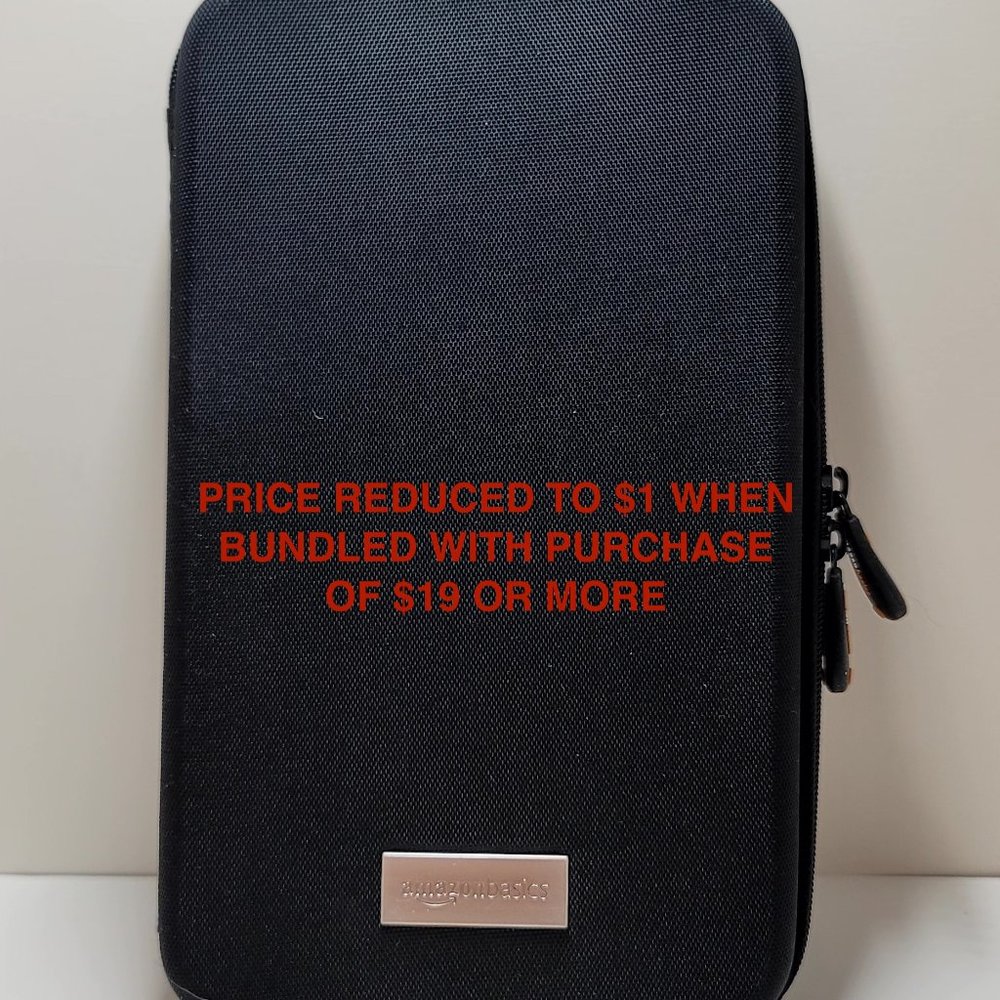 Amazon Basics Travel Case Organizer for Small Electronics and Accessories